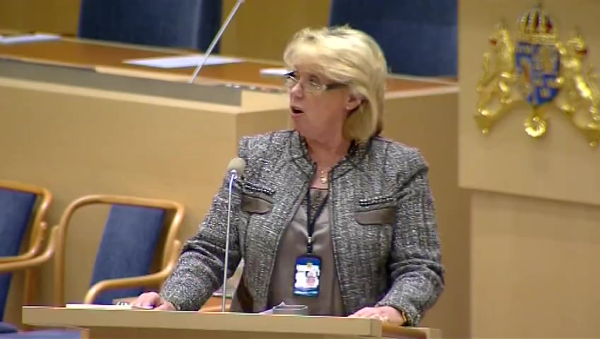 Stillbild från Interpellationsdebatt: Måluppfyllelse för biologisk återvinning