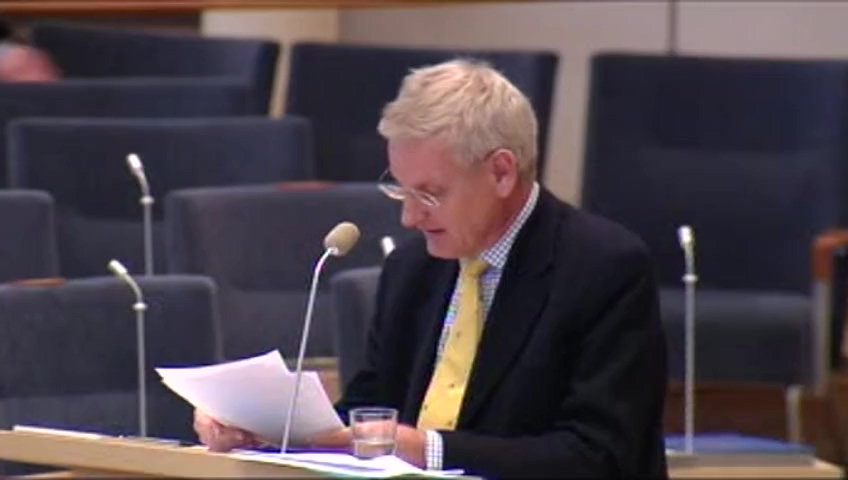 Stillbild från Interpellationsdebatt: Samarbete i Barentsregionen och det arktiska området
