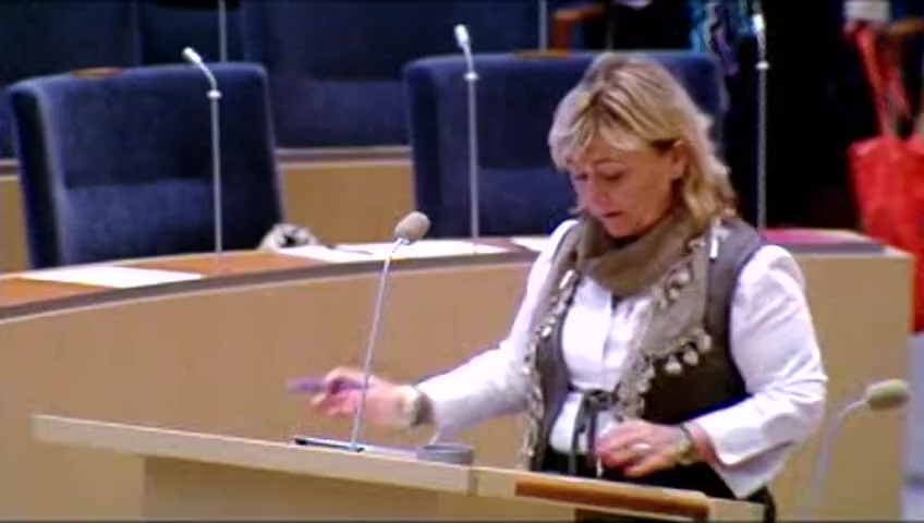 Stillbild från Interpellationsdebatt: Agerande i EU för att riva upp datalagringsdirektivet