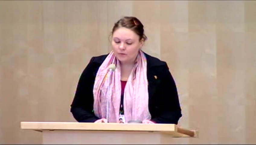 Stillbild från Debatt om förslag: Våldsbrott och brottsoffer