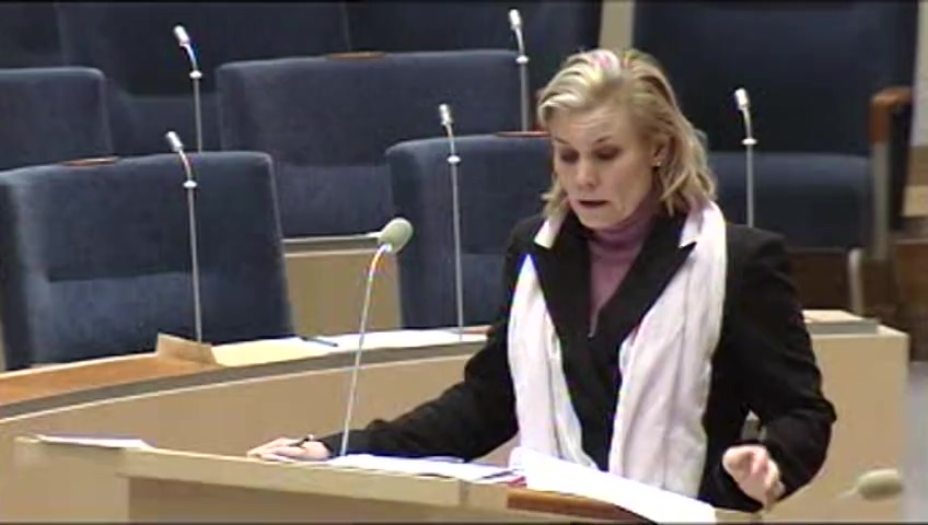 Stillbild från Interpellationsdebatt: Sexuell och reproduktiv hälsa och rättigheter i svensk utvecklingspolitik
