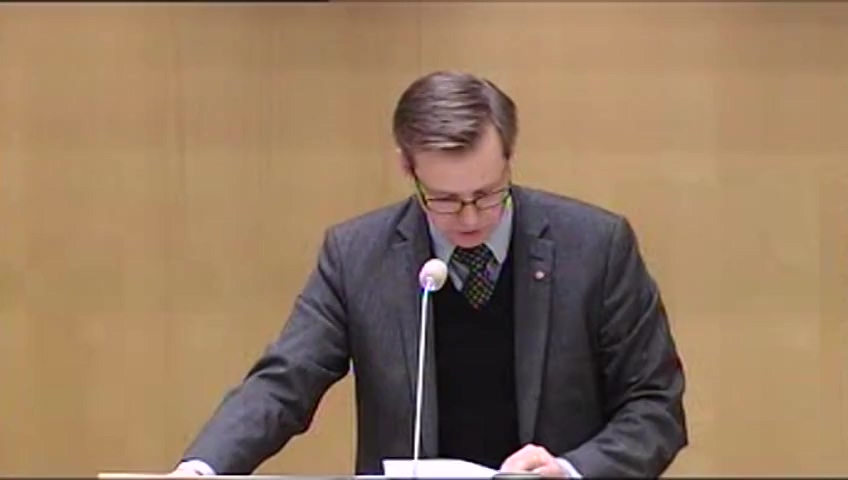 Stillbild från Debatt om förslag: Betyg från årskurs 6 i grundskolan m.m.