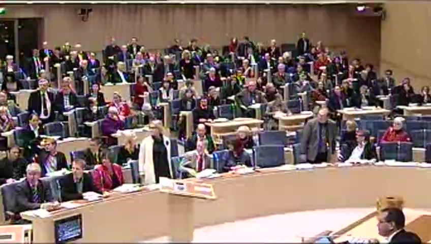 Stillbild från debatten i kammaren