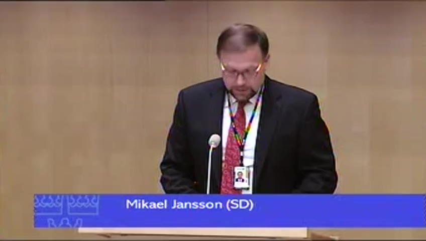 Stillbild från Debatt om förslag: Fortsatt svenskt deltagande i internationella säkerhetsstyrkan i Afghanistan (ISAF)