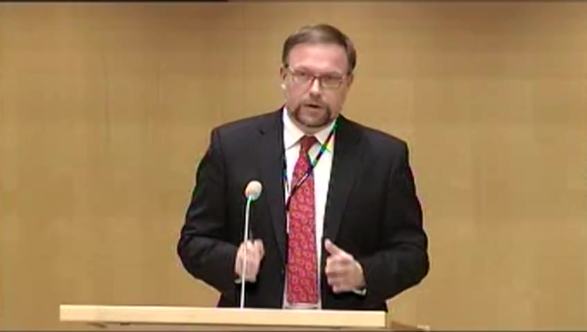 Stillbild från Debatt om förslag: Svenskt deltagande i den nordiska stridsgruppen 2011