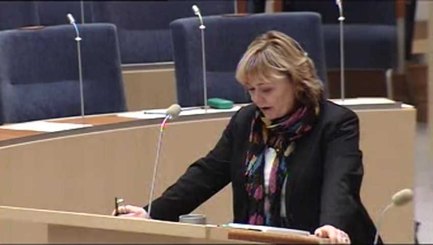 Stillbild från Interpellationsdebatt: Hanteringen av datalagringsdirektivet