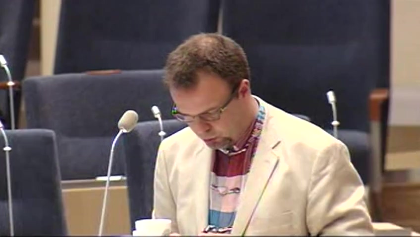 Stillbild från Interpellationsdebatt: Fyra år med borgerlig arbetsmarknadspolitik
