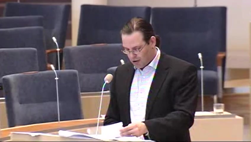 Stillbild från Interpellationsdebatt: Koldioxidskatten
