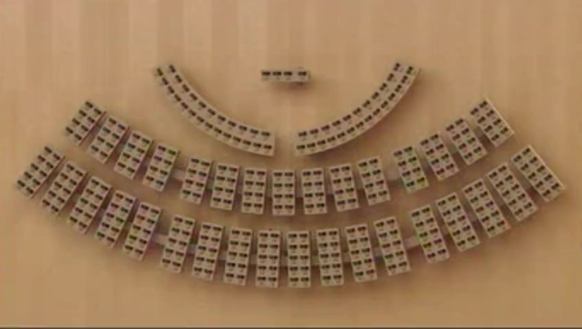 Stillbild från debatten i kammaren