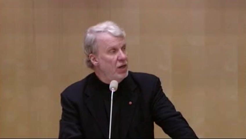 Stillbild från Debatt om förslag: Tillämpningen av Lissabonfördraget i riksdagen