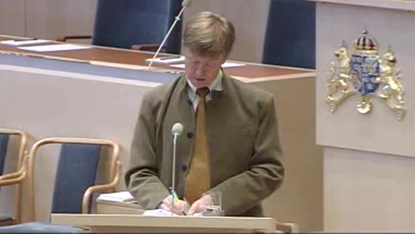 Stillbild från Interpellationsdebatt: Luftföroreningarna och hot mot folkhälsan