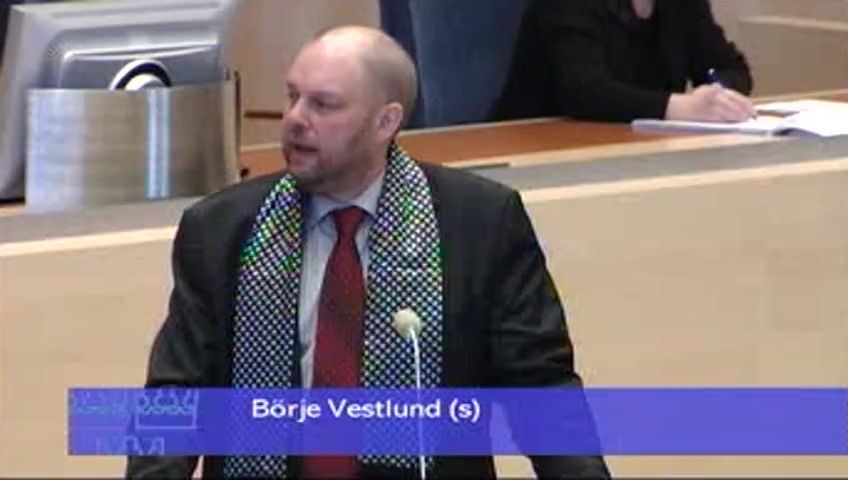 Stillbild från Interpellationsdebatt: Beredning av betänkande SOU 2007:9
