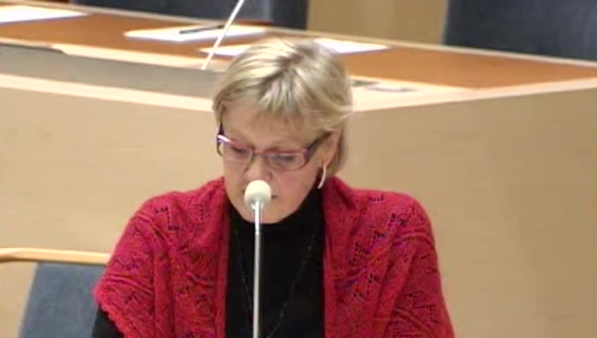 Stillbild från Interpellationsdebatt: Bromma flygplats i framtiden