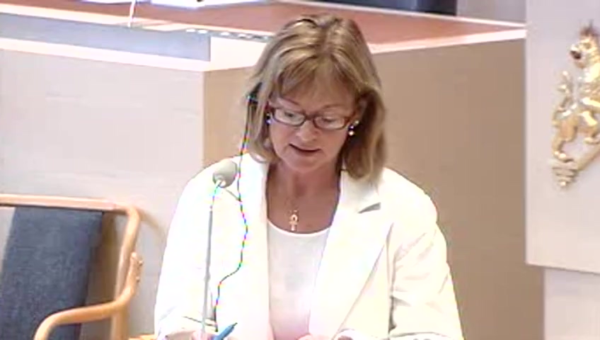 Stillbild från Interpellationsdebatt: Ett rikt kulturutbud i hela landet