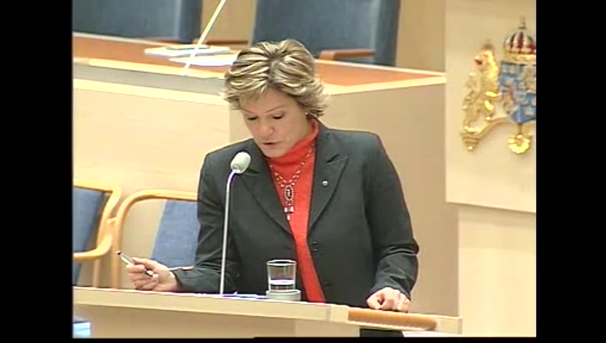 Stillbild från Interpellationsdebatt: Regeringens hemlöshetsstrategi