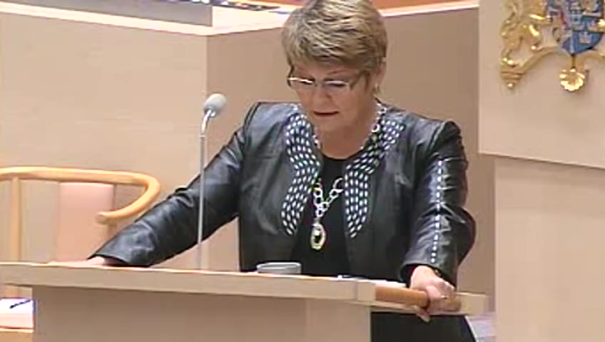 Stillbild från Interpellationsdebatt: Beredskap mot sårbarhet