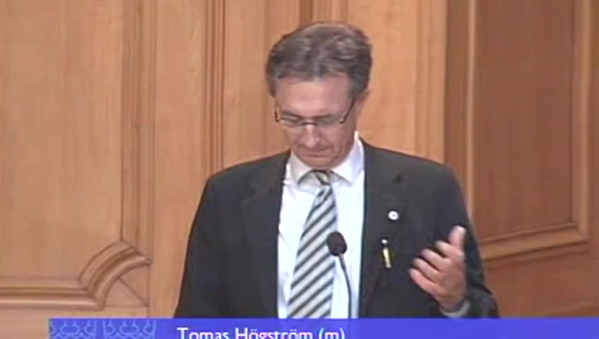 Stillbild från Debatt om förslag: Utvecklingen inom den kommunala sektorn (skr. 102)