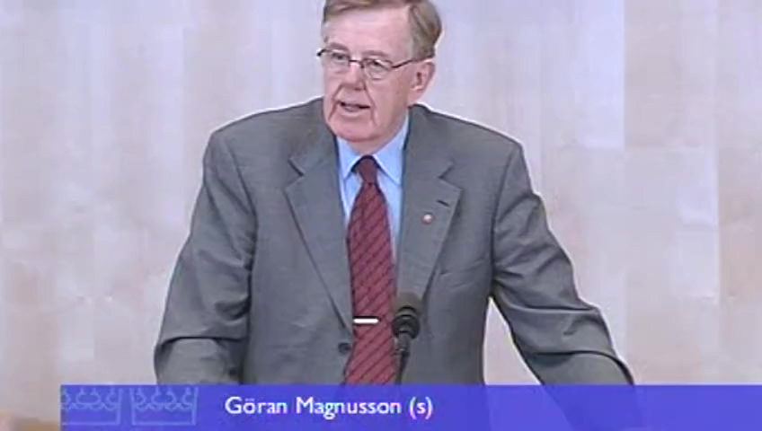 Stillbild från Debatt om förslag: Riksdagen i en ny tid