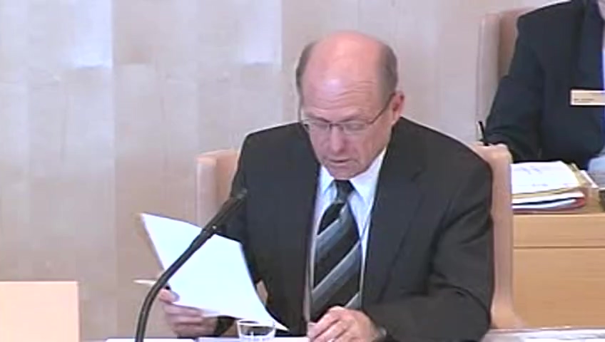 Stillbild från debatten i kammaren