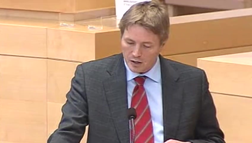 Stillbild från Interpellationsdebatt: Integritet