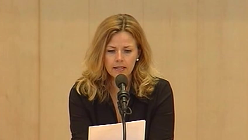 Stillbild från debatten i kammaren