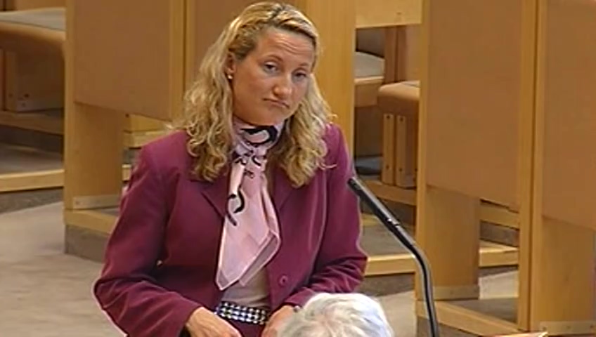 Stillbild från debatten i kammaren