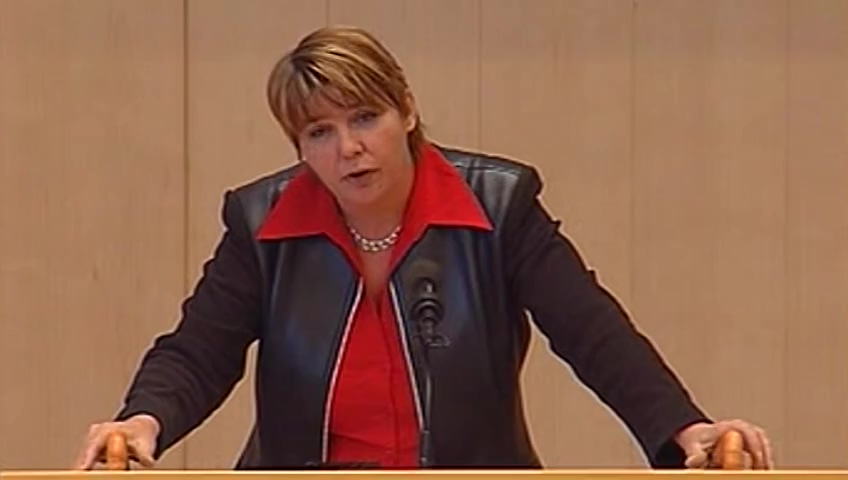 Stillbild från debatten i kammaren