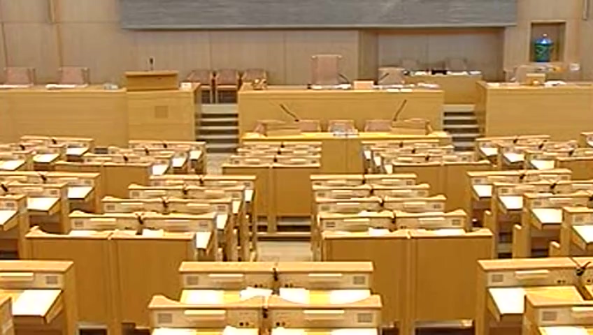Stillbild från debatten i kammaren