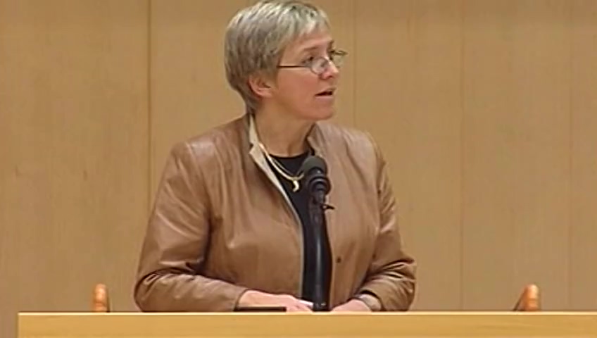 Stillbild från debatten i kammaren