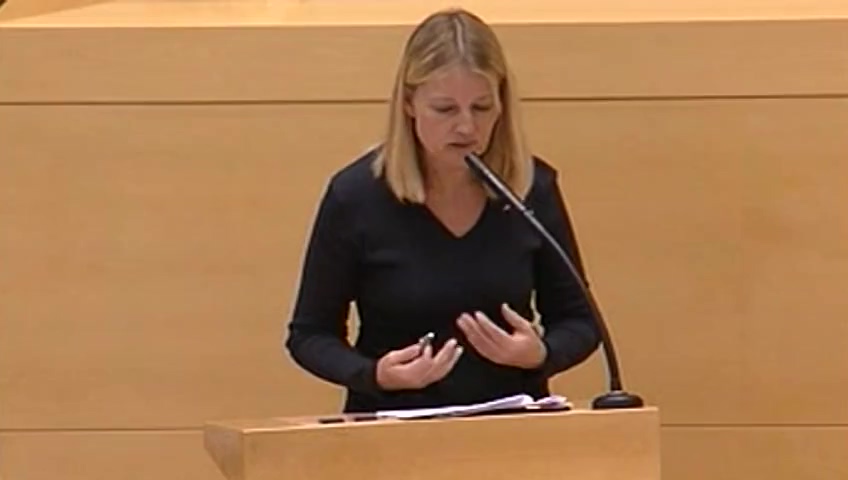 Stillbild från Interpellationsdebatt: självmord