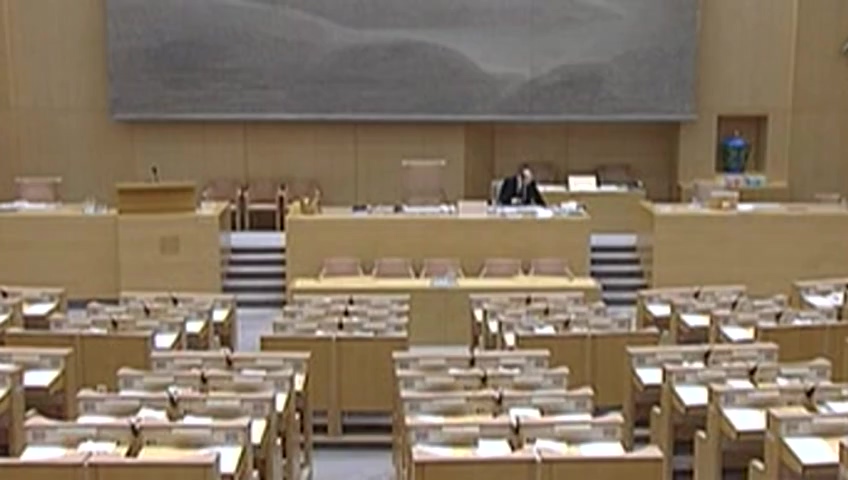 Stillbild från Debatt om förslag: Utgiftsramar och beräkning avstatsinkomsterna, m.m.