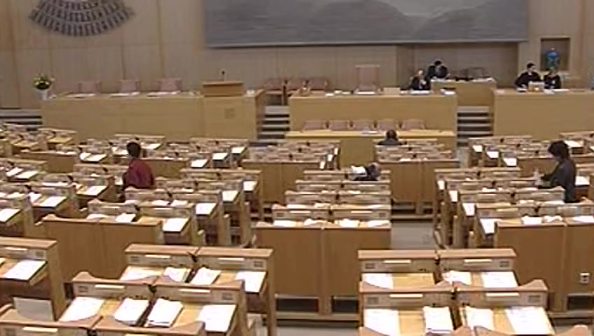 Stillbild från debatten i kammaren