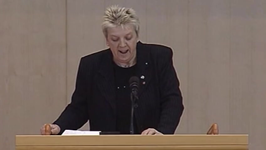 Stillbild från Debatt om förslag: Frågor om regional demokrati