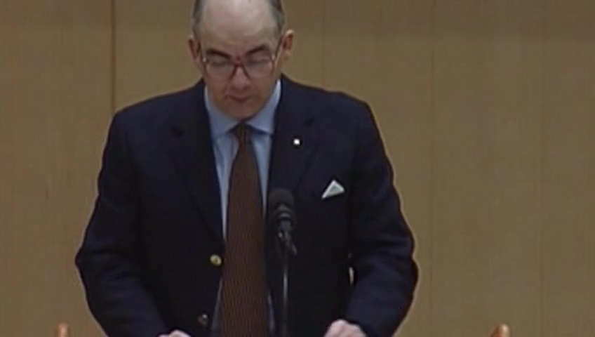 Stillbild från debatten i kammaren