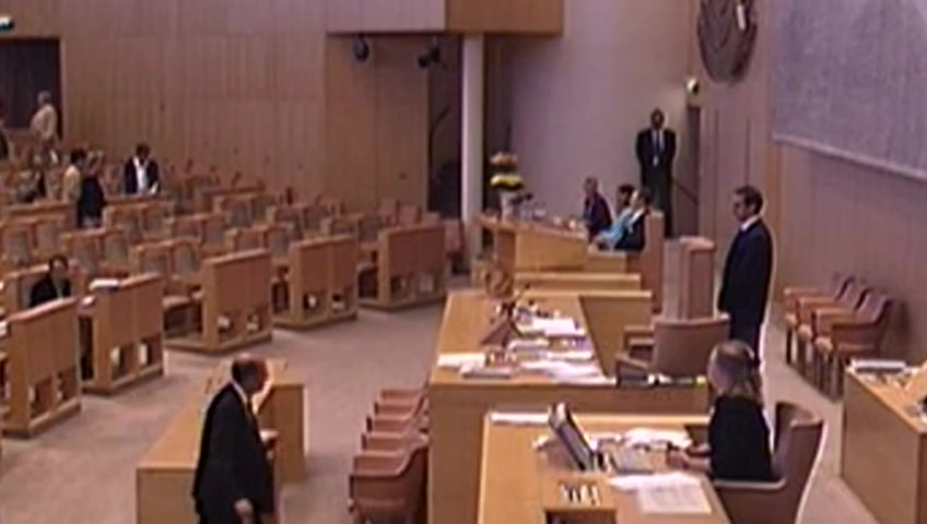 Stillbild från Debatt om förslag: Partnerskap och adoption, m.m.