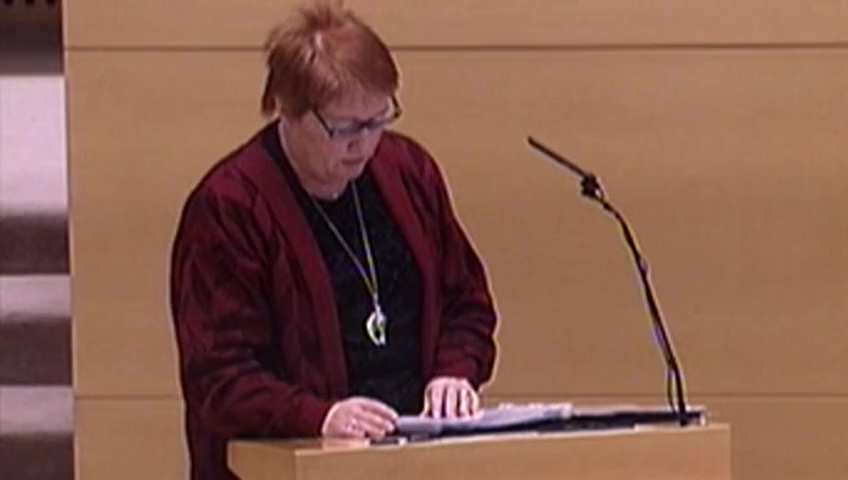 Stillbild från Interpellationsdebatt: likvärdiga betyg och nationella prov