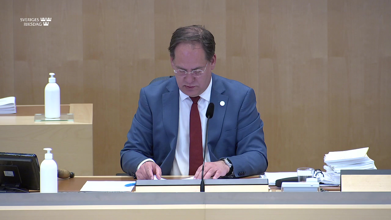 Beslut: Terrorism (Beslut 10 maj 2023) | Sveriges riksdag