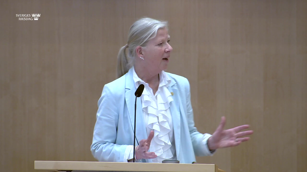 Stillbild från Debatt om förslag: Kultur för alla