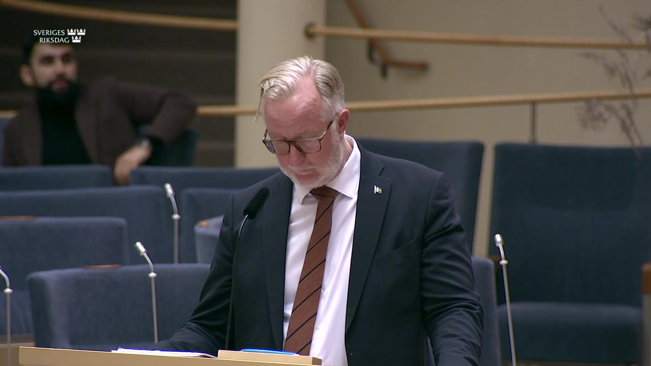 Konsekvenser av neddragningar på studieförbunden  (Interpellationsdebatt 28 november 2024) | Sveriges riksdag