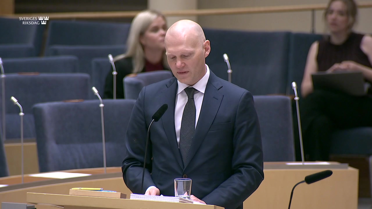 Euron som svensk valuta (Interpellationsdebatt 21 januari 2025) | Sveriges riksdag