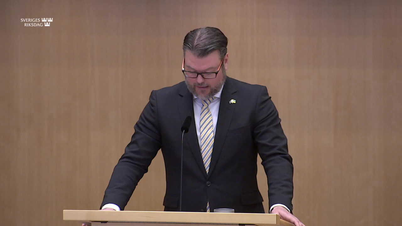 Extra ändringsbudget för 2025 – Ytterligare stöd till Ukraina (Debatt om  förslag 29 april 2025) | Sveriges riksdag